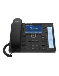 AudioCodes 445HD telefono IP Nero 8 linee LCD