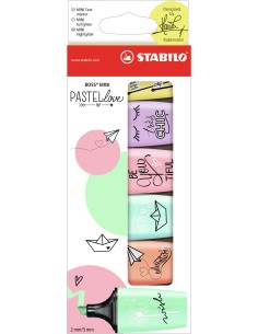 STABILO Pastell Mini Multicolore 6 pz