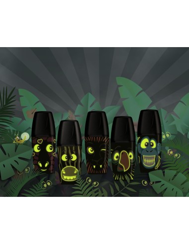 STABILO BOSS MINI Funnimals marcatore Blu, Verde, Arancione, Rosa, Giallo 50 pz