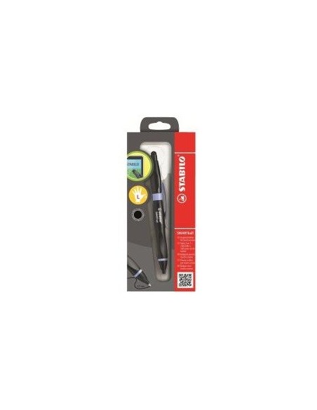 STABILO SMARTball 2.0 Nero Penna a sfera retrattile a clip 1 pz