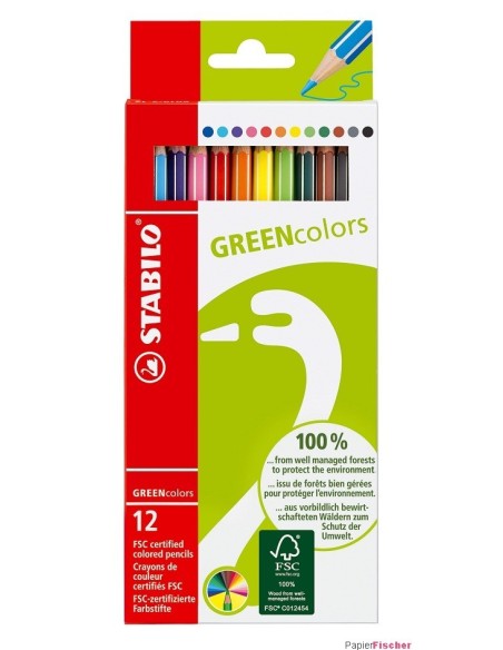 STABILO Green Colors