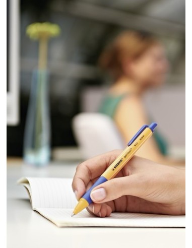 STABILO pointball Nero, Blu, Verde, Rosso, Turchese, Viola Penna a sfera retrattile a clip 60 pz