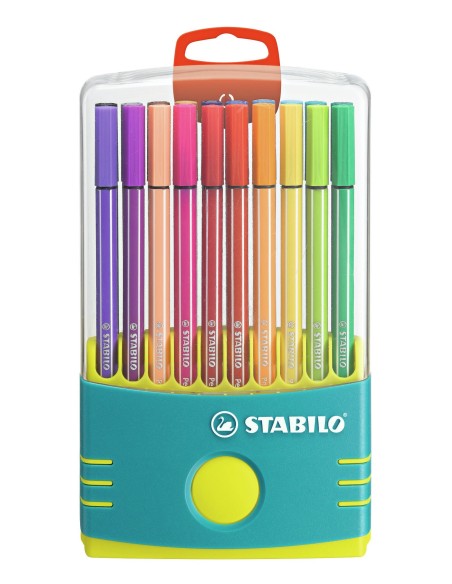 STABILO ColorParade Pen 68 marcatore Medio Multicolore 20 pz