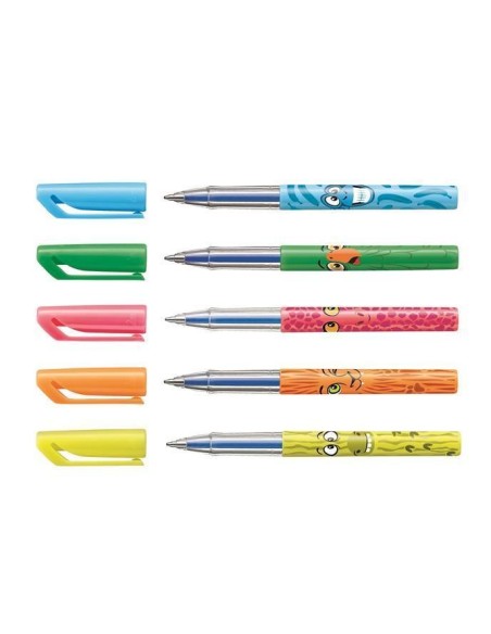 STABILO MINI Funnimals Blu Penna a sfera 50 pz