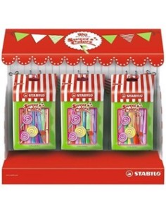 STABILO Pen 68 Mini Sweet Colors marcatore Fine Multicolore 180 pz