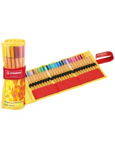STABILO Point 88 Penna stick a sfera Multicolore 25 pz