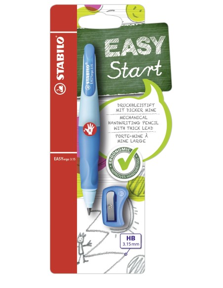 STABILO EASYergo 3.15 portamine 3,15 mm HB 1 pz