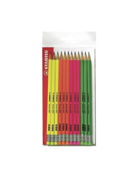 STABILO Swano Fluo HB 12 pz