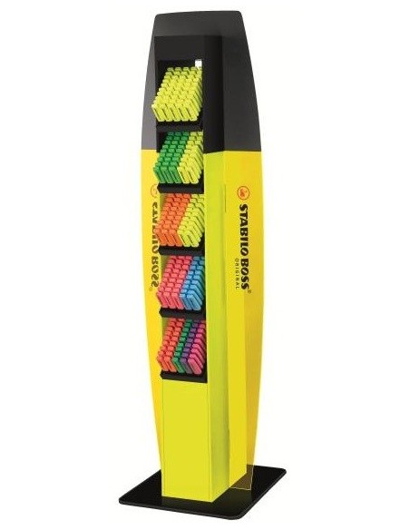 STABILO IT70 500-2 evidenziatore 500 pz Blu, Verde, Lillà, Arancione, Rosa, Rosso, Turchese, Giallo