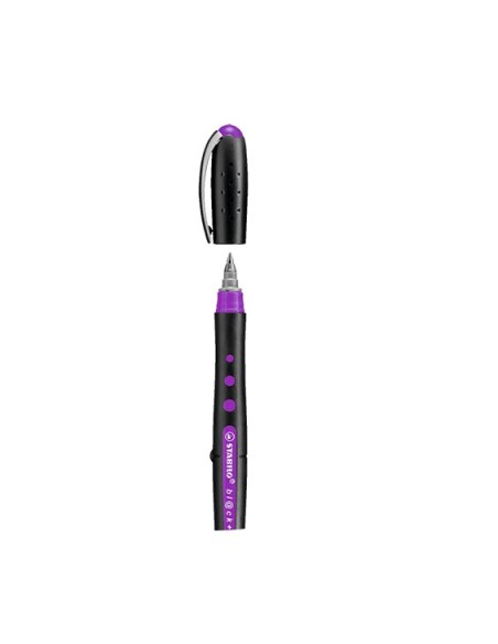 STABILO bl@ck+ Penna stick a sfera Lillà 1 pz