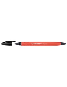 STABILO Gel Exxx Penna in gel con cappuccio Medio Rosso 1 pz