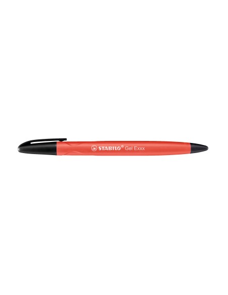 STABILO Gel Exxx Penna in gel con cappuccio Medio Rosso 1 pz