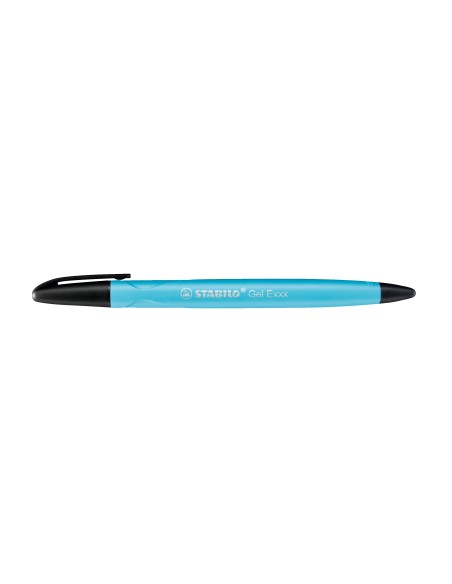 STABILO Gel Exxx Penna in gel con cappuccio Medio Turchese 1 pz