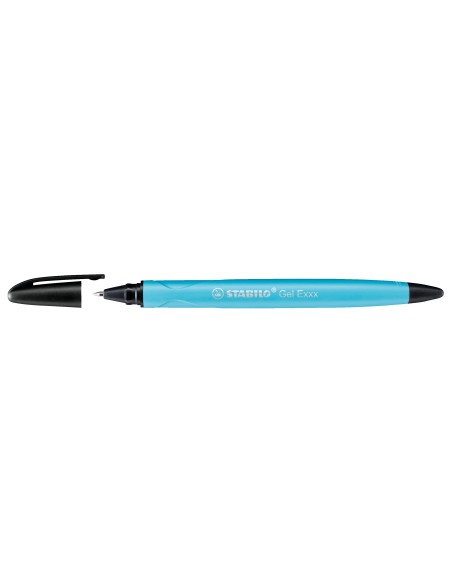 STABILO Gel Exxx Penna in gel con cappuccio Medio Turchese 1 pz