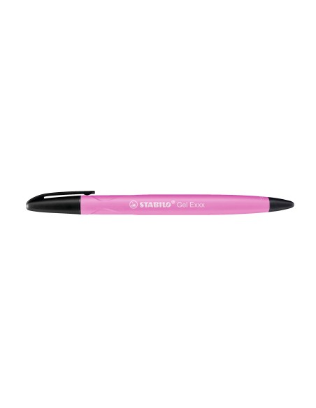 STABILO Gel Exxx Penna in gel con cappuccio Medio Rosa 1 pz