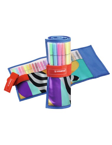 STABILO Pen 68 Individual Just like you, rotolo in edizione limitata con 25 pennarelli
