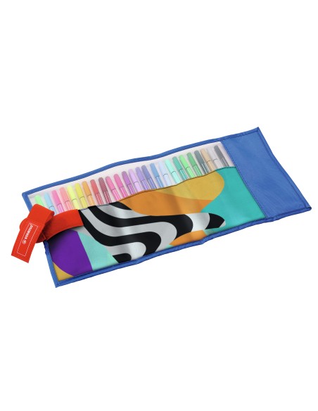 STABILO Pen 68 Individual Just like you, rotolo in edizione limitata con 25 pennarelli