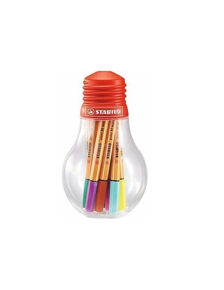 STABILO Point 88 Mini penna tecnica Fine Multicolore 12 pz