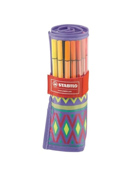 STABILO Pen 68 marcatore Multicolore 25 pz