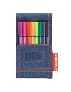 STABILO Pen 68 Mini marcatore Multicolore 8 pz