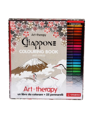 STABILO Art Therapy Giappone Set di immagini da colorare