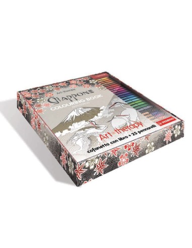 STABILO Art Therapy Giappone Set di immagini da colorare