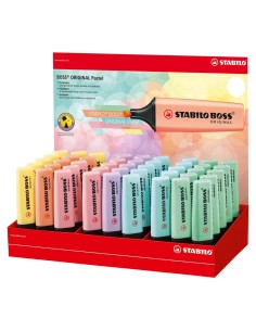 STABILO Boss Original Pastel evidenziatore 45 pz Punta smussata Multicolore