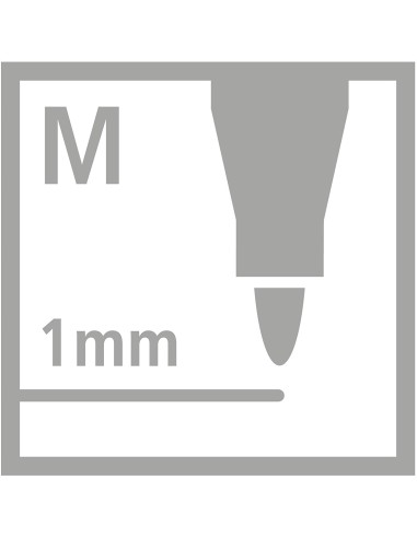 STABILO Pen 68 marcatore Medio Multicolore 15 pz