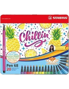 STABILO 6820-05-01 marcatore Vivido 20 pz
