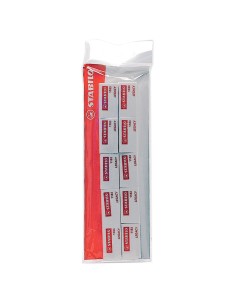 STABILO Ecopack 10 Legacy Gomme