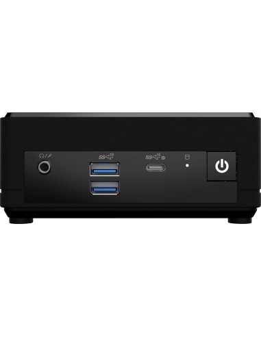 MSI Cubi N ADL-002EU Mini PC Intel® N N100 4 GB DDR4-SDRAM 128 GB SSD Windows 11 Pro Nero