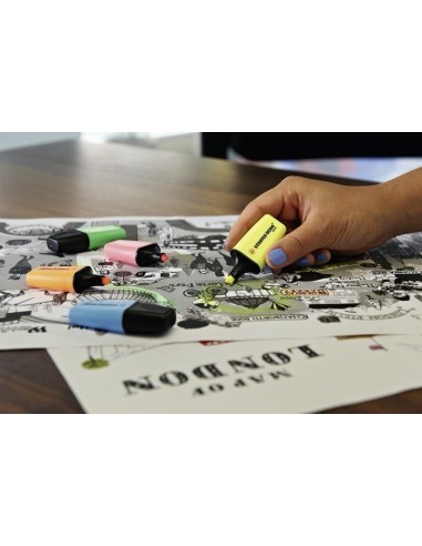 STABILO BOSS MINI evidenziatore 1 pz Punta smussata Giallo