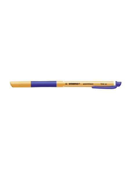 STABILO pointVisco Penna in gel con cappuccio Fine Blu 1 pz