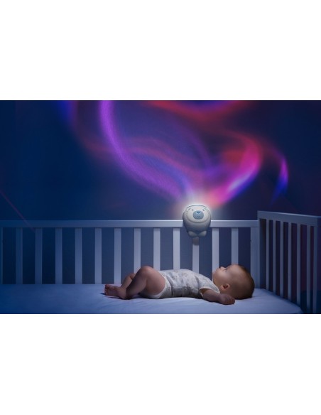 Chicco First Dreams Polar Bear luce da notte per bambino Libera installazione Blu, Bianco