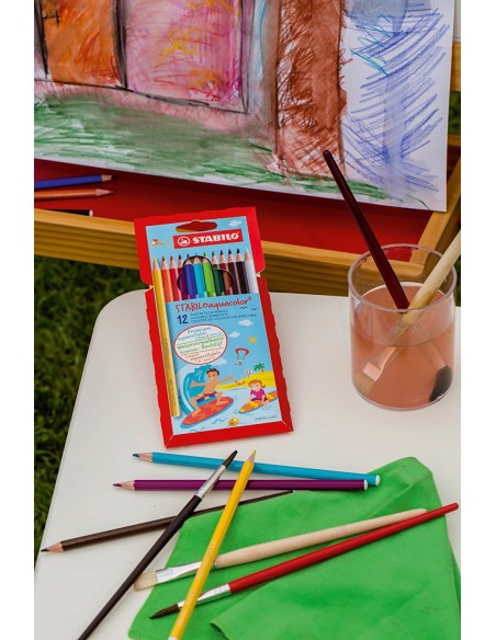 STABILO Aquacolor Multicolore 12 pz