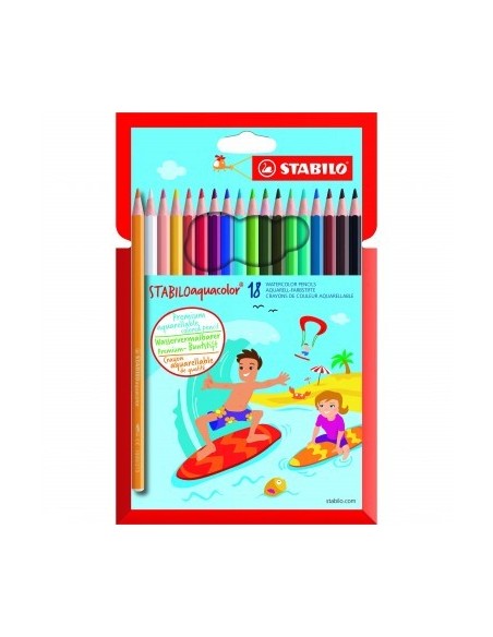 STABILO Aquacolor Multicolore 18 pz
