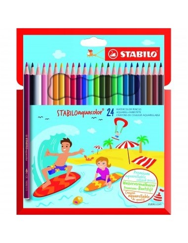 STABILO Aquacolor Multicolore 24 pz