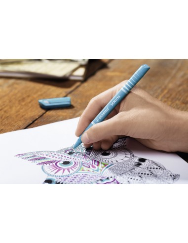 STABILO SENSOR fine penna tecnica Nero, Blu, Verde, Lillà, Rosa, Rosso, Turchese 8 pz