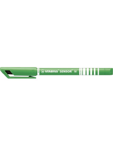 STABILO Sensor medium penna tecnica Medio Nero, Blu, Verde, Rosso 4 pz