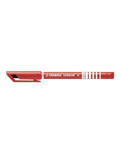 STABILO Sensor medium penna tecnica Medio Rosso 1 pz