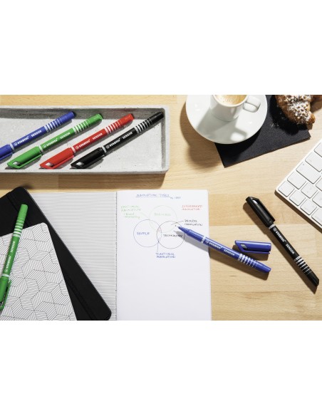 STABILO SENSOR fine penna tecnica Rosso 1 pz