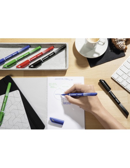 STABILO SENSOR fine penna tecnica Rosso 1 pz