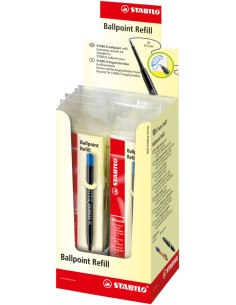 STABILO 2 041-02 ricaricatore di penna Medio Blu 10 pz