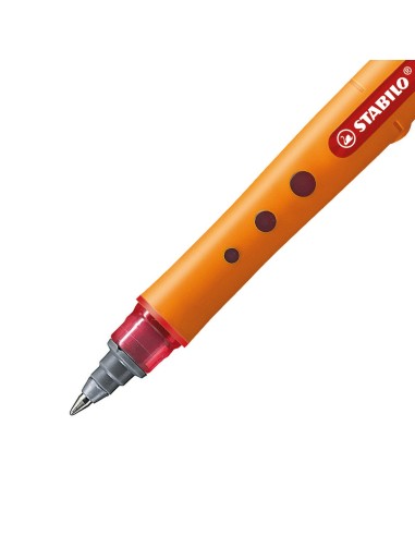 STABILO worker+ fine Penna stick a sfera Rosso 1 pz
