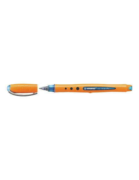 STABILO worker+ fine Penna stick a sfera Blu 1 pz