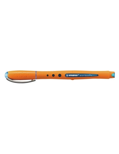 STABILO worker+ medium Penna stick a sfera Blu 1 pz