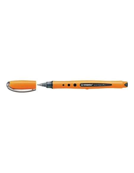 STABILO worker+ medium Penna stick a sfera Nero 1 pz