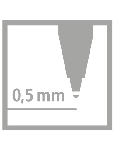 STABILO worker+ colorful Penna stick a sfera Blu 1 pz