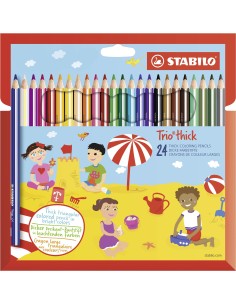 STABILO Trio Thick Multi 24 pz