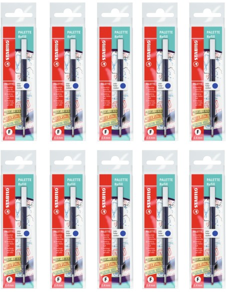 STABILO PALETTE Fine Blu 10 pz
